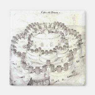 Castle in the Downes, 1539 Magnet