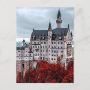 Castle in the Fall Postcard