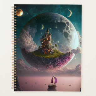 Castle In The Moon Fantasy Art Planner