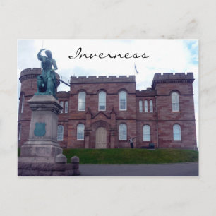 castle inverness postcard