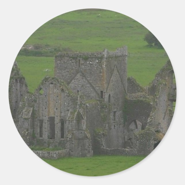 Castle Ireland Classic Round Sticker (Front)