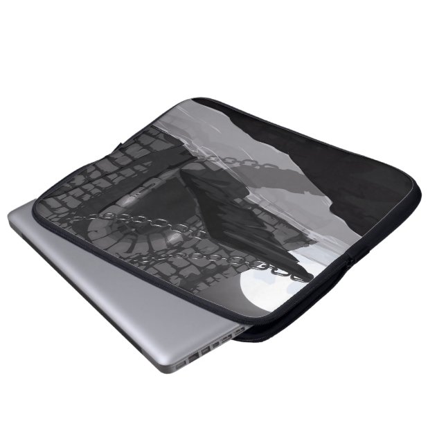 Castle Laptop Sleeve (Front Bottom)
