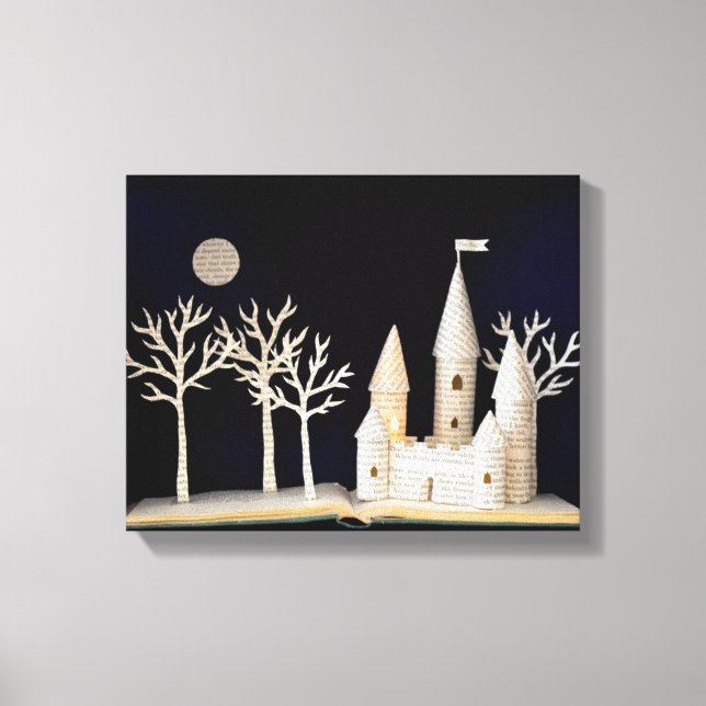 Castle light box 2013 canvas print (Front)