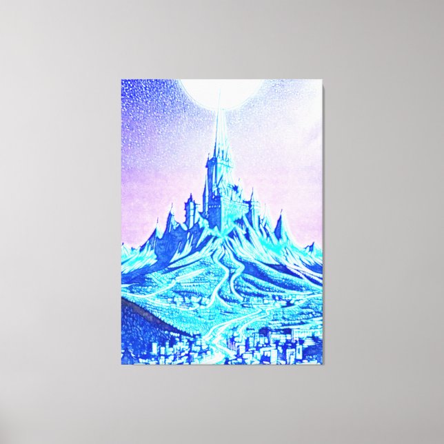 Castle Maelstrom Canvas Print (Front)