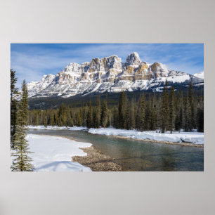 Castle Mountain Poster