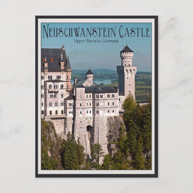 Castle Neuschwanstein Postcard (Front)