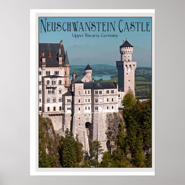 Castle Neuschwanstein Poster (Front)