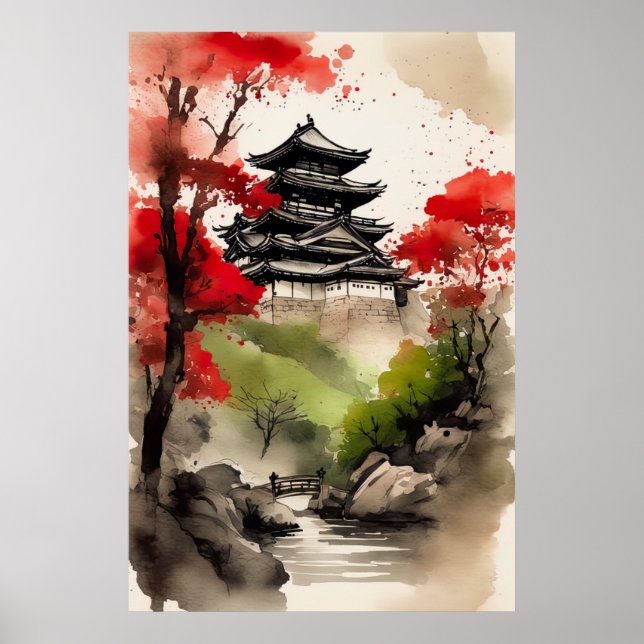 Castle of Echoing Hills  Poster (Front)