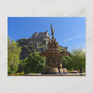 Castle of Edinburgh Postcard