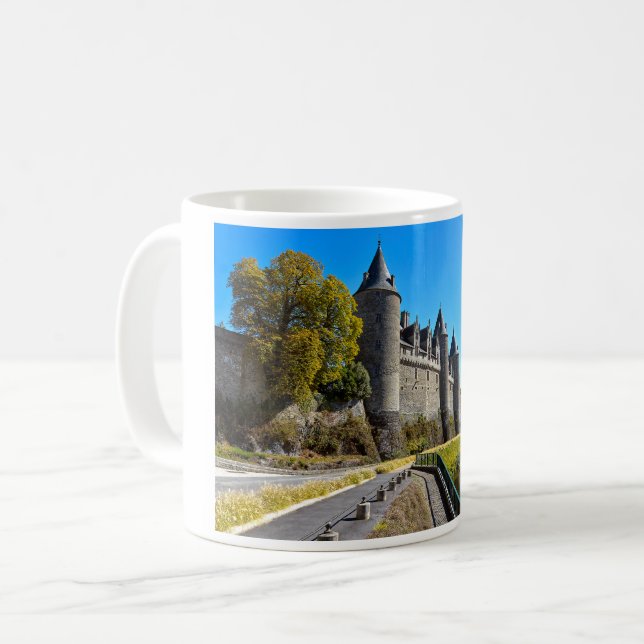 Castle of Josselin in France Coffee Mug (Front Left)