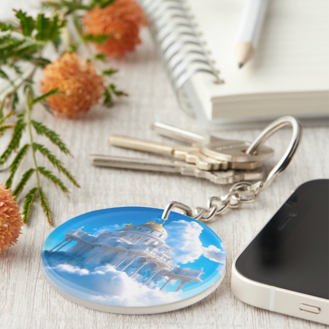 Castle of Lofty Aspirations Key Ring (Front Right)