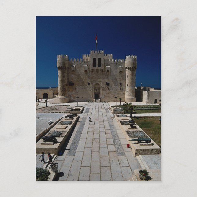 Castle of Qaitbay, Alexandria, Egypt Postcard (Front)