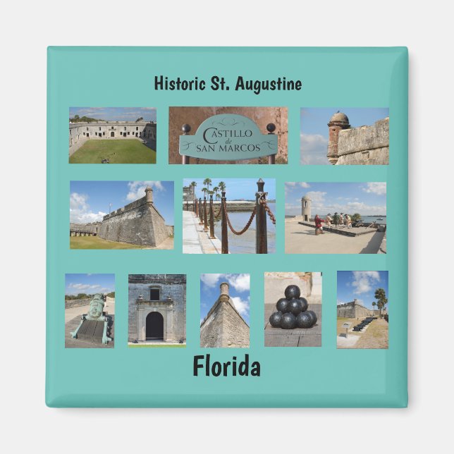 Castle of San Marcos Magnet (Front)