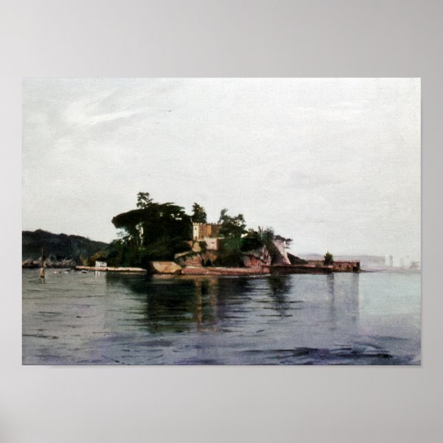 Castle of Santa Cruz (Oleiros. A Coruña) Poster (Front)