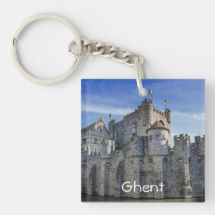 Castle of the Counts in Ghent. Key Ring
