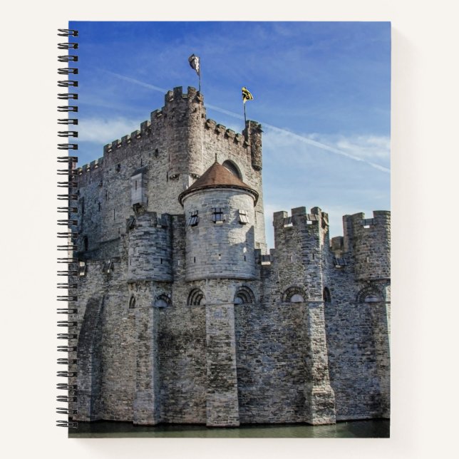 Castle of the Counts in Ghent Notebook (Front)