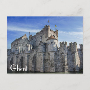 Castle of the Counts in Ghent Postcard