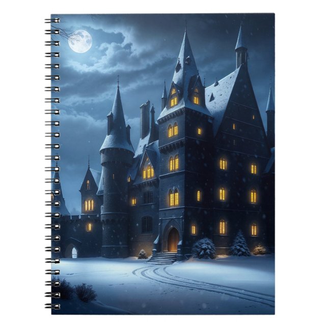Castle of the Hollow Cold Night Notebook (Front)
