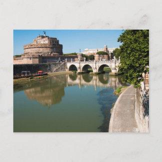Castle of the Holy Angel from a bridge Postcard
