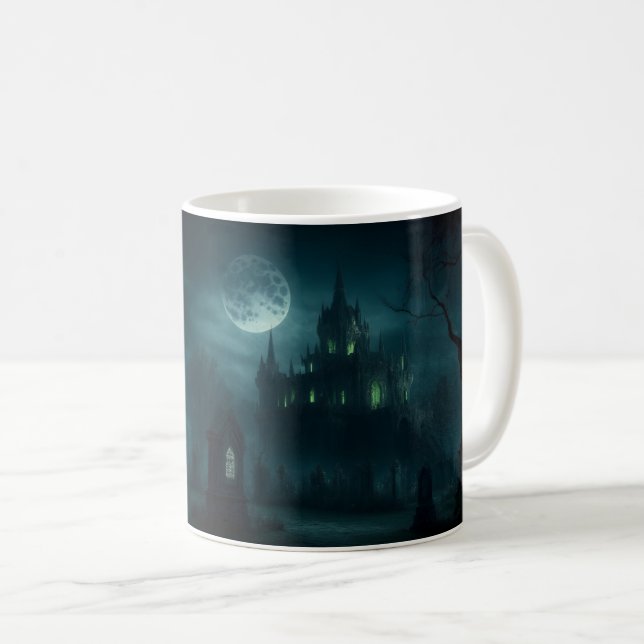 Castle of the Necromancer's Experiment Coffee Mug (Front Right)