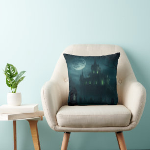 Castle of the Necromancer's Experiment Cushion