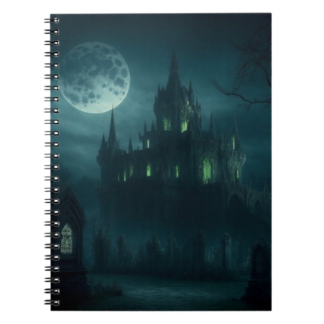 Castle of the Necromancer's Experiment Notebook (Front)