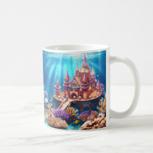 Castle of the Underwater Realm Coffee Mug
