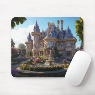 Castle of Victorian Splendour Mouse Mat