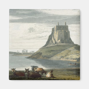 Castle on Holy Island, Northumberland, from 'A Voy Magnet
