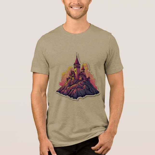 Castle on mountain top (Front)