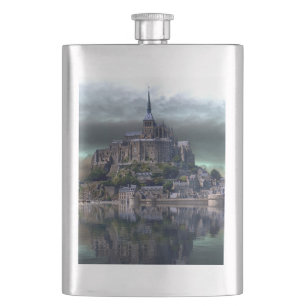 Castle on the Water Hip Flask