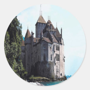 castle on the water sticker