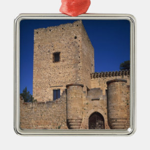 Castle Pedraza, Castile Leon, Spain 2 Metal Tree Decoration