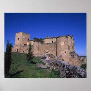 Castle Pedraza, Castile Leon, Spain Poster