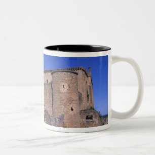 Castle Pedraza, Castile Leon, Spain Two-Tone Coffee Mug