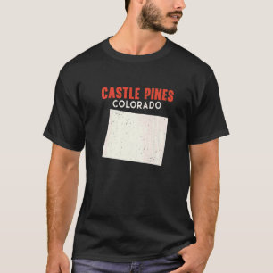 Castle Pines Colorado USA State America Travel Col T-Shirt