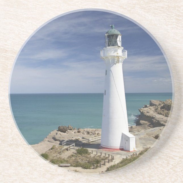 Castle Point Lighthouse, Castlepoint, Wairarapa, Coaster (Front)