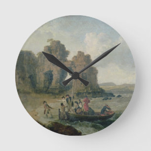Castle Rock (Flatholm Island), Bristol Channel, 17 Round Clock