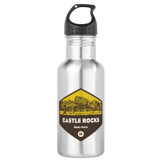 Castle Rocks State Park Idaho 532 Ml Water Bottle (Front)
