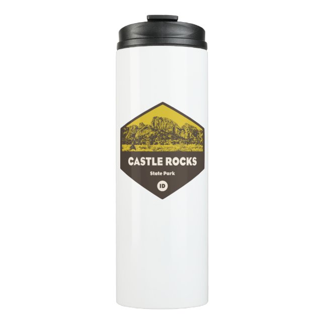 Castle Rocks State Park Idaho Thermal Tumbler (Front)