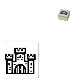 Castle Rubber Stamp