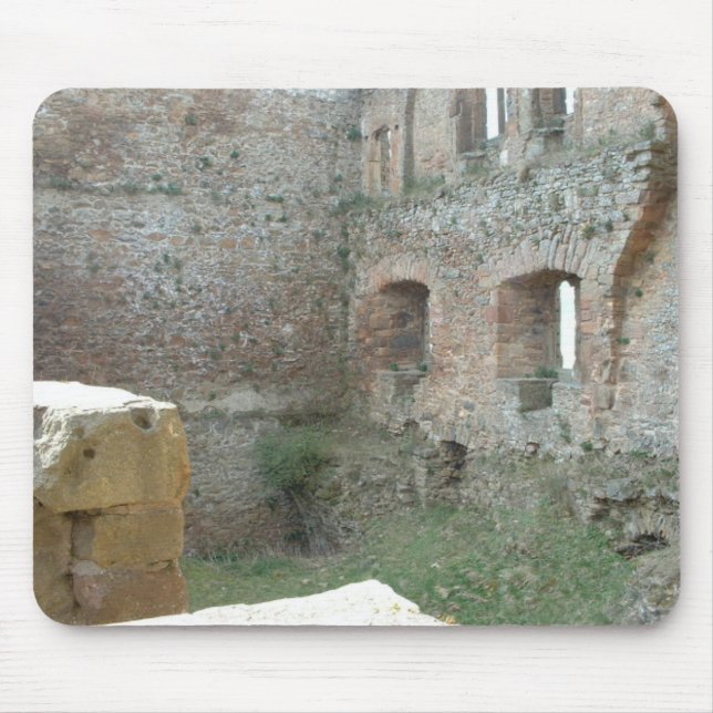 Castle Ruins Mouse Mat (Front)