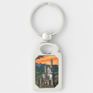 Castle Schloss Neuschwanstein Key Ring