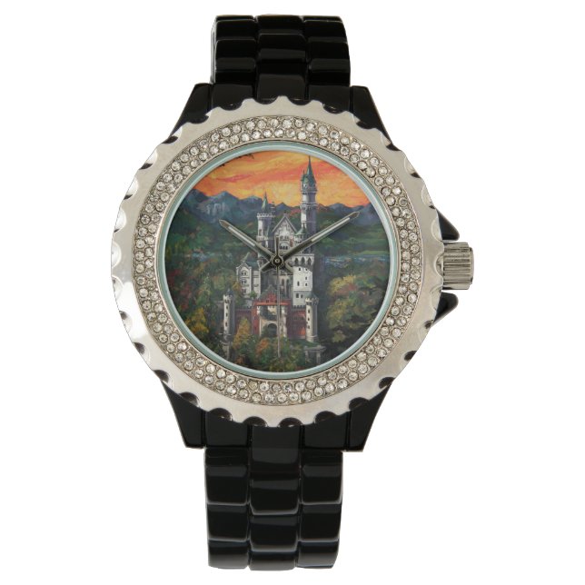 Castle Schloss Neuschwanstein Watch (Front)