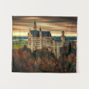 Castle Selfie Photo Backdrop for Princess Party Tapestry