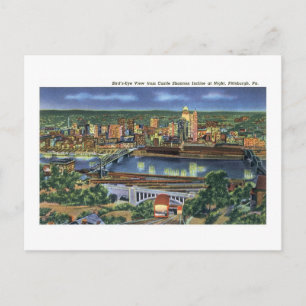 Castle Shannon Incline, Pittsburgh, PA Postcard