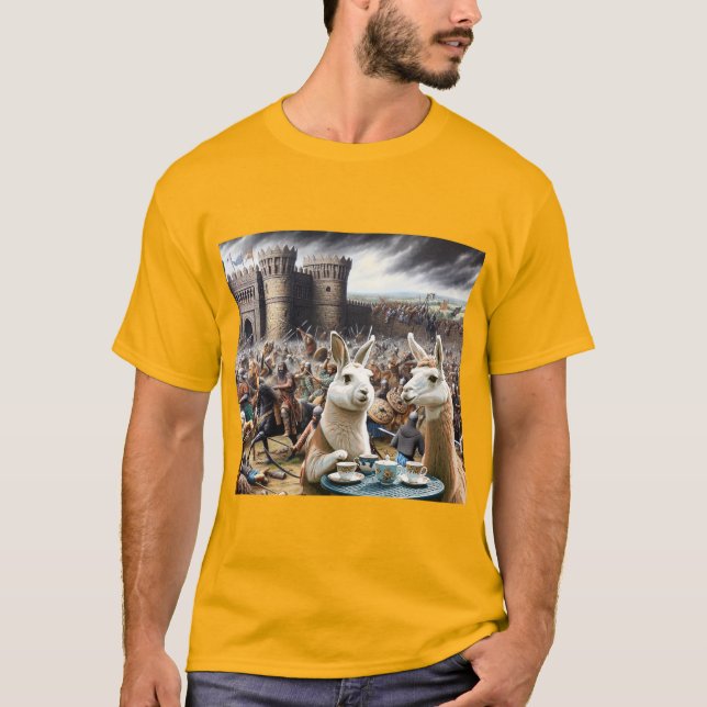 Castle Siege Tea Party T-Shirt (Front)