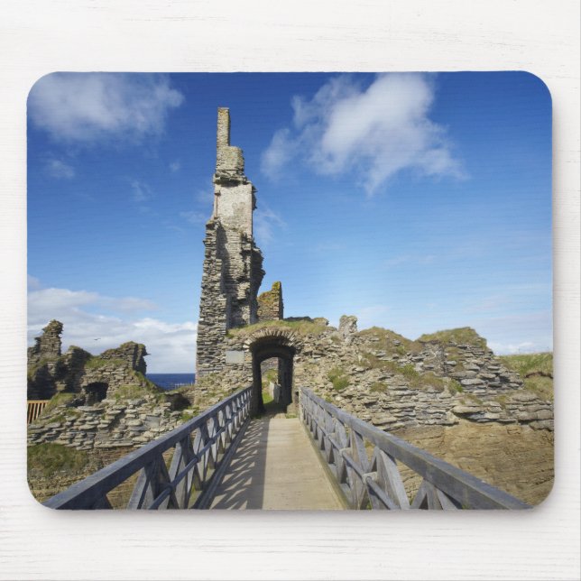 Castle Sinclair Girnigoe, Wick, Caithness, 2 Mouse Mat (Front)