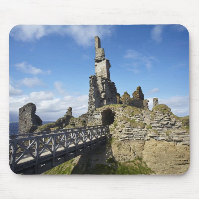 Castle Sinclair Girnigoe, Wick, Caithness, Mouse Mat (Front)