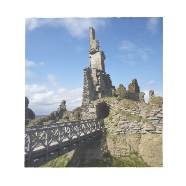 Castle Sinclair Girnigoe, Wick, Caithness, Notepad (Front)